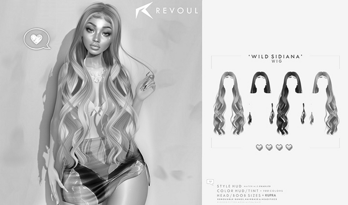 DEMO.REVOUL - Wild Sidiana WIG <3