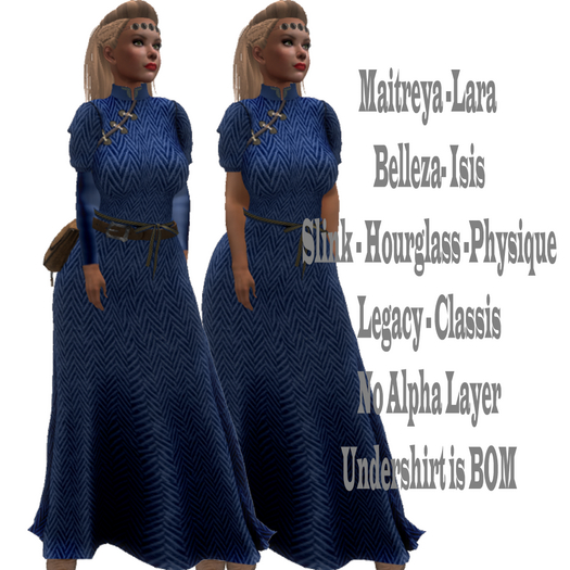 !!! Revna !!! 103 Female Blue outfit  - Click to Receive