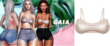 Gaia - mykie ruffle bra//cream