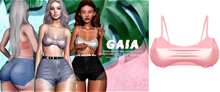 Gaia - mykie ruffle bra//babypink