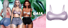 Gaia - mykie ruffle bra//lavender