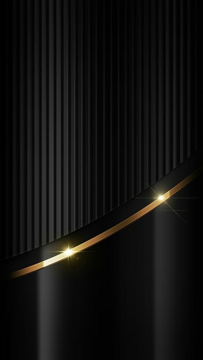 Black- Gold  wallpaper