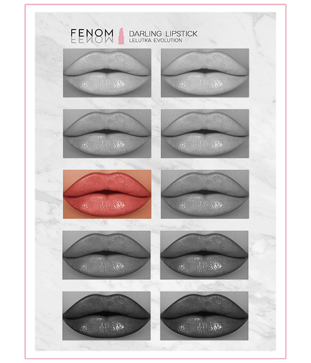 Fenom. Darling Lipstick [Lelutka HD] Demo