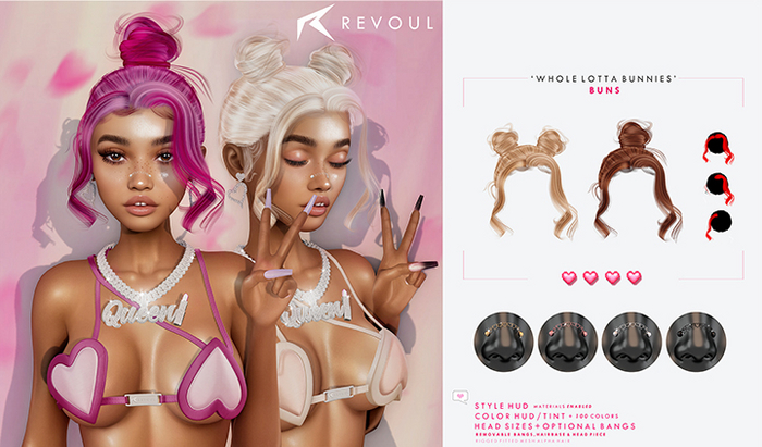 REVOUL - Whole Lotta Bunnies / BUNS <3 (add me)