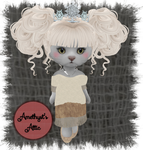 AA-Fringed Skirt Set-Dinkies