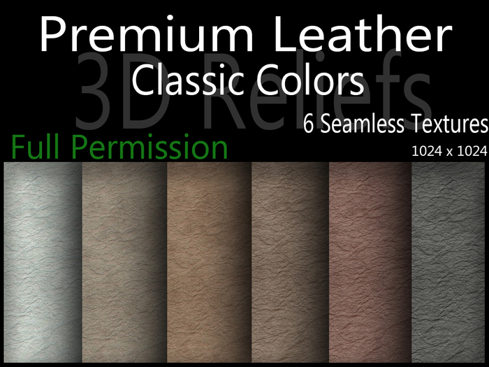 Premiuim Leather Classic Colors