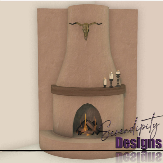 Serendipity Designs - Hacienda Kiva Fireplace