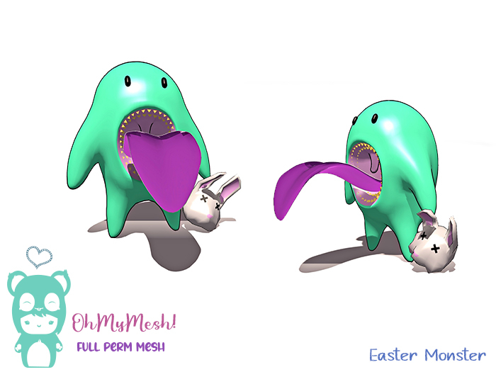 OhMyMesh! Easter Monster - Full Perm Mesh