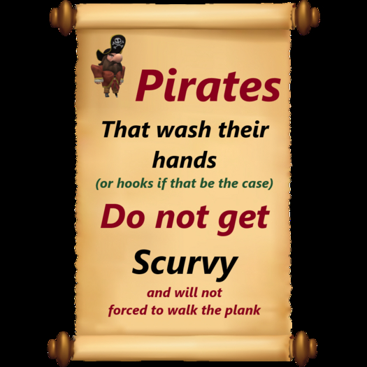 Joke poster-Pirates