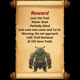 Joke poster-Pet Troll