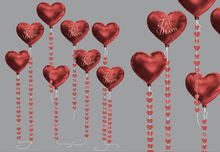 Dahlia - Cuore - Balloon Set - Ruby