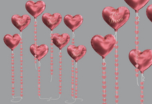 Dahlia - Cuore - Balloon Set - Cherry 