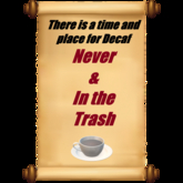 Joke poster-Decaf