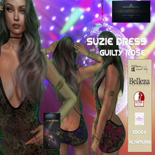 LC Suzie Dress Guilty Rose unpack  (add me)