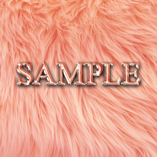Zoy Texture [ Fur Shag Salmon 5 ]