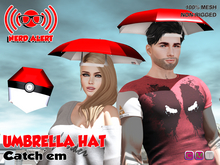 :NerdALERT: (Wear to Unpack) Umbrella Hat - CATCH'EM