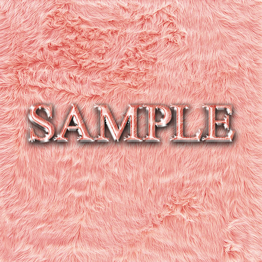 Zoy Texture [ Fur Shag Salmon 7 ]