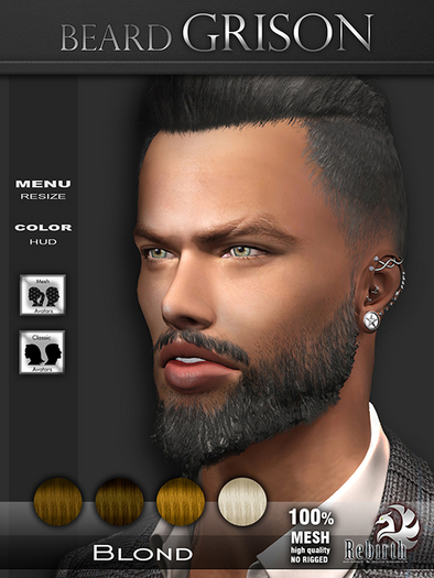 [//REBIRTH/]-BEARD_grison-Blond