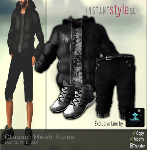 InstantSyleSL-{ET}Exclusive- Ballman Outfit (Night)
