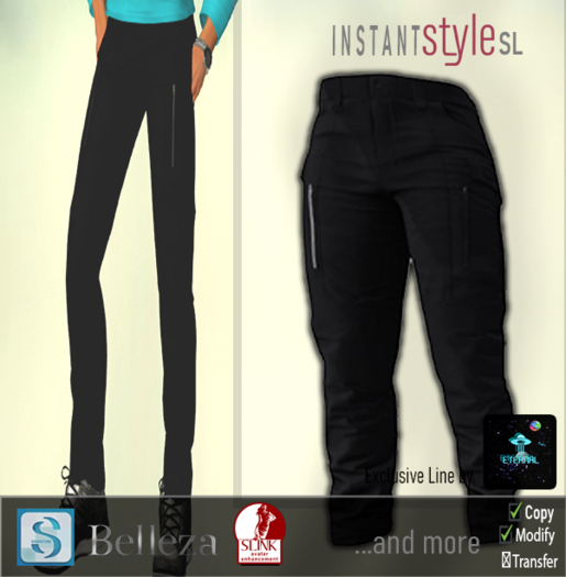 InstantSyleSL-{ET}Exclusive- Cargo Pants (Night)