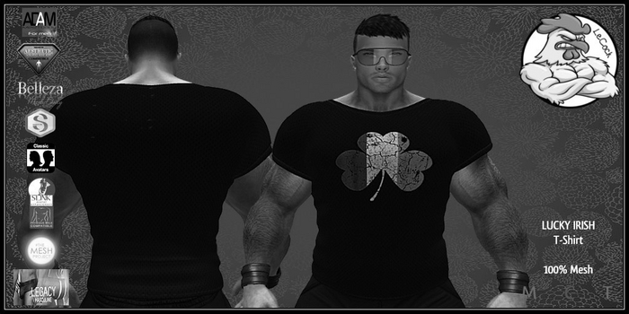 LeCock - LUCKY IRISH T-Shirt DEMO
