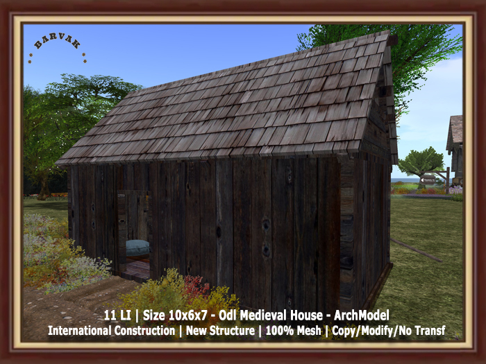 GreenTech Old Wood Medieval House