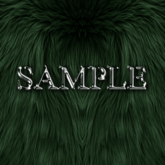 Zoy Texture [ Fur Shag Green 1 ]