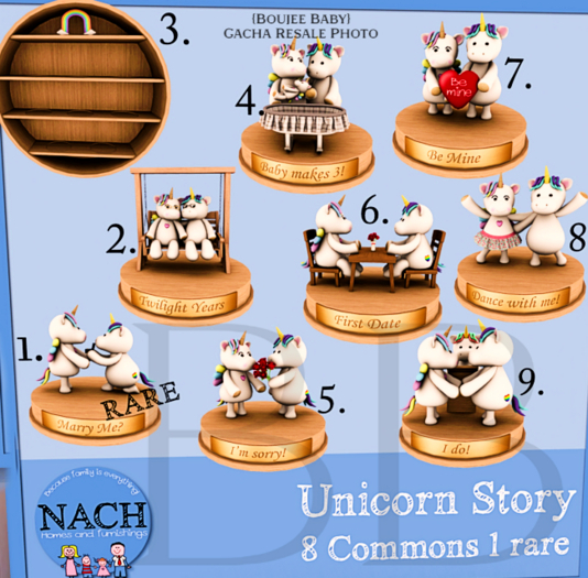 1. NACH Unicorn Story  "Marry Me" RARE NACH Unicorn Story  "Marry Me" RARE