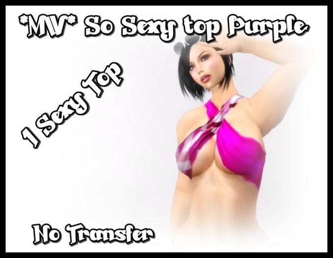 *MW* So Sexy top  Purple