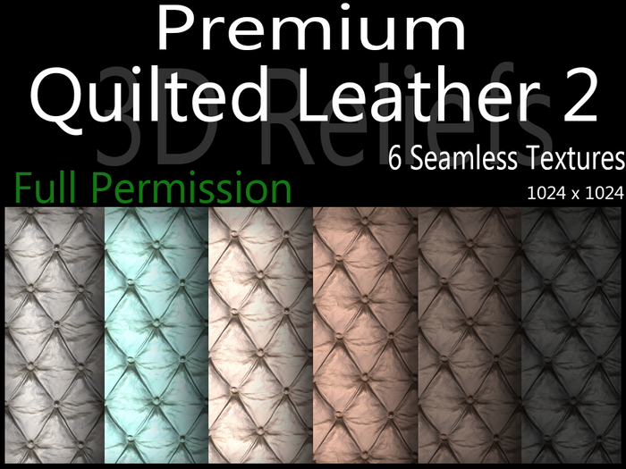 Premium Quilted Leather 2