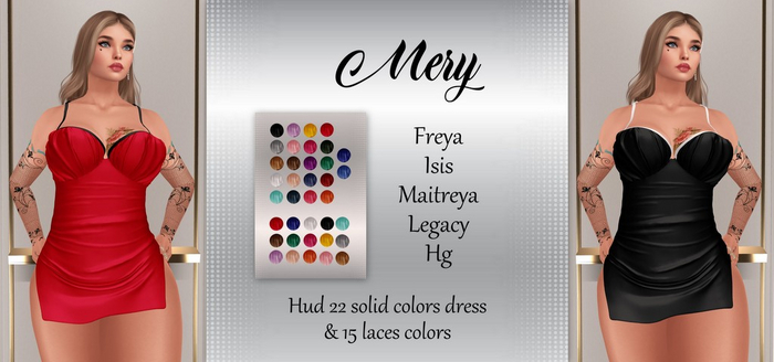::: F:: MERY DRESS FATPACK