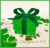~FDA~ Shimmering Shamrock St. Paddy's Gift Box~
