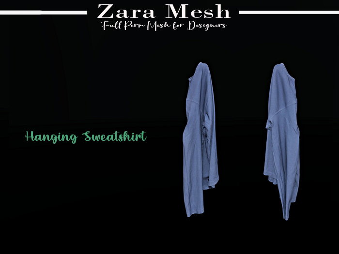 ZM - Clothes - Hanging Sweatshirt - FULL PERM MESH
