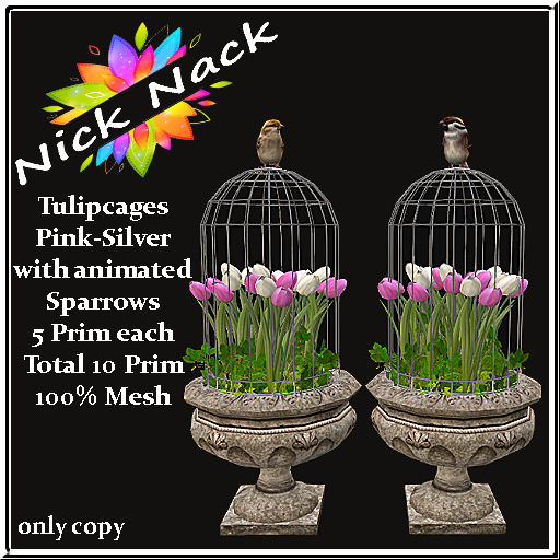 Tulipcage-pink-silver