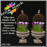 Tulipcage-purple-gold