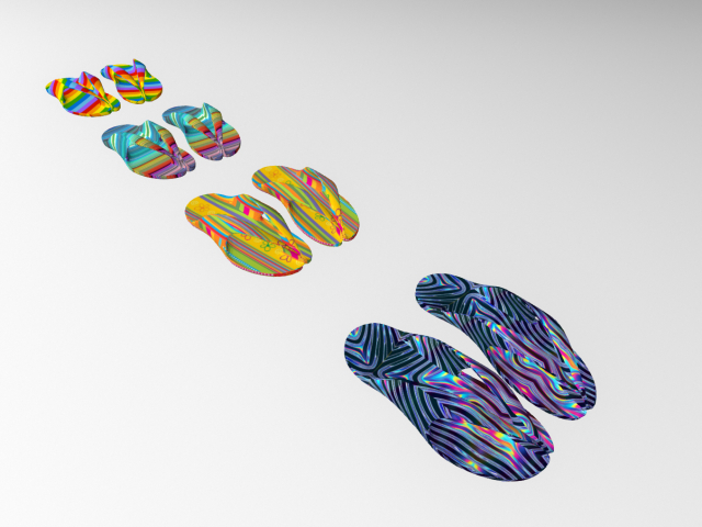 Beach slippers - Full perm