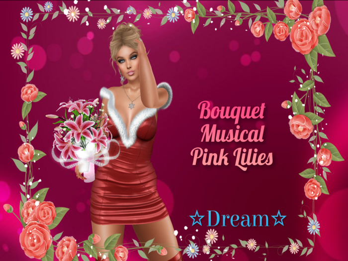 Bouquet Musical Pink Lily
