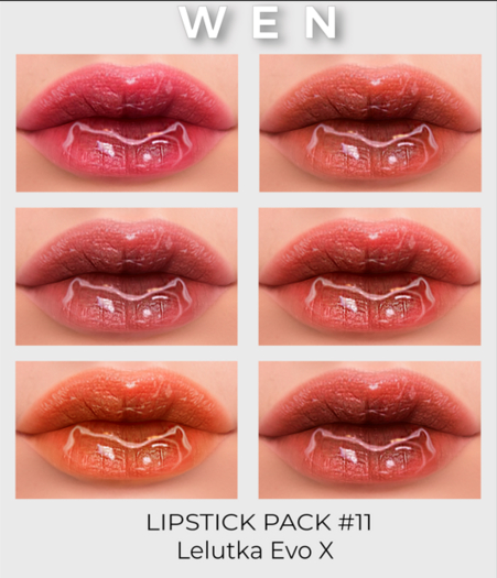 WEN- LIPSTICK PACK #11 LELUTKA EVOX