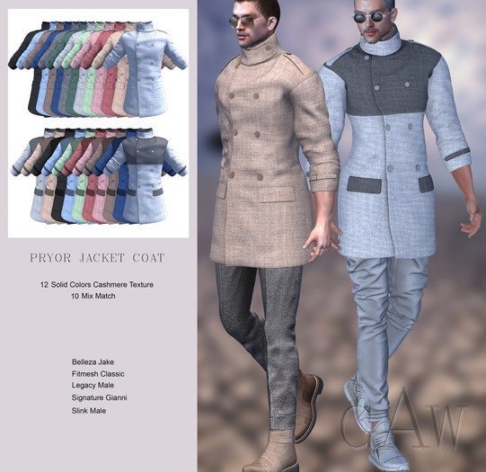 GAW Pryor Jacket Coat FATPACK