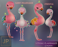 3.YOKAI - Spring Flamingos - Sweet Fragrance Flamingo (pink)