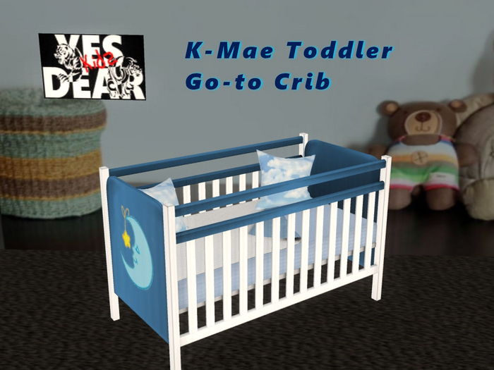 YES DEAR KID's Blue Moon Go-to Crib