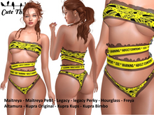[CT] Warning SwimSuit - Maitreya - Petit - Legacy - Perky - Altamura - Hourglass - Freya - Kupra - Kups - Bimbo DEMO