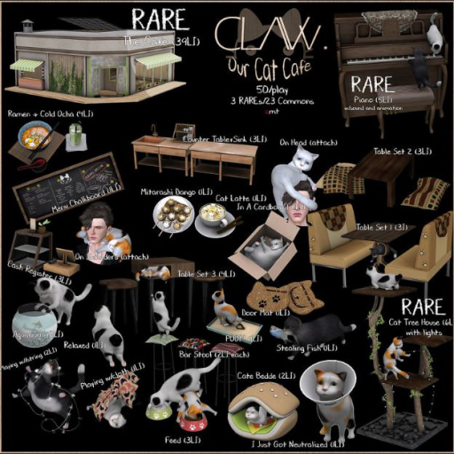 C L A Vv. Cat Cafe - Cat Latte