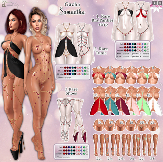 18. AURORA Samantha Panties Maitreya Wine