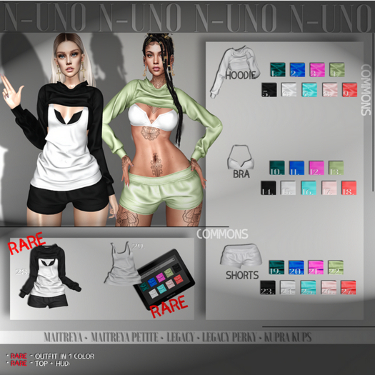 19. N-Uno - Irma Shorts // Legacy