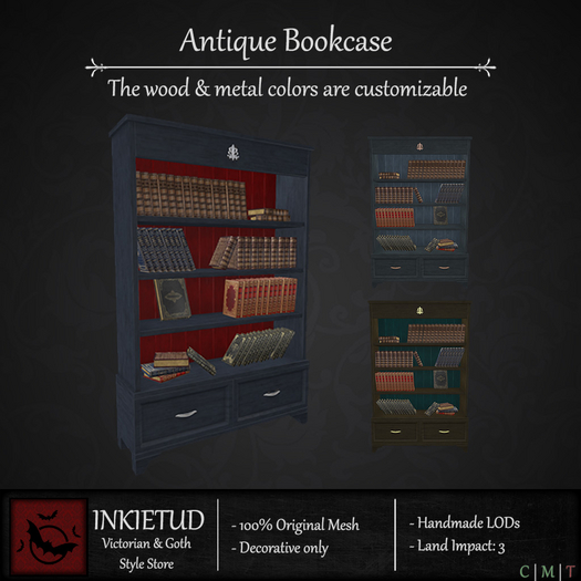 [INKIETUD] Antique Bookcase (Boxed)