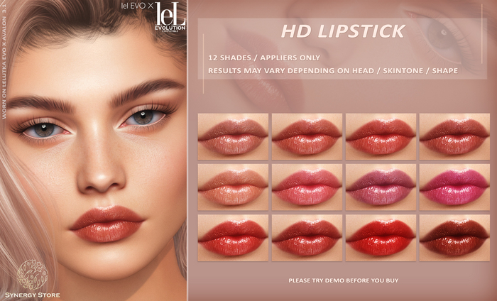 [SYN] Synergy HD Lipstick Newquay LELUTKA EVO/EVO X