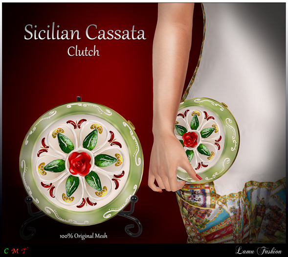 -Lamu Fashion-Clutch Sicilian Cassata