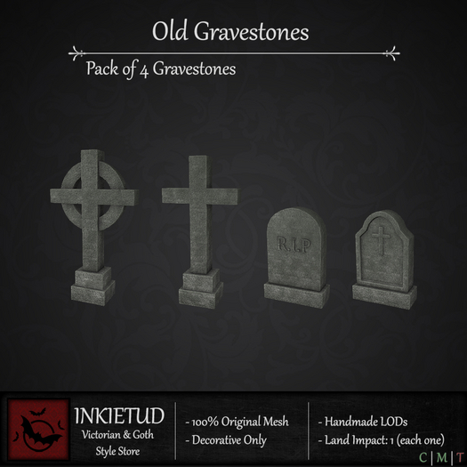 [INKIETUD] Old Gravestones (Boxed)
