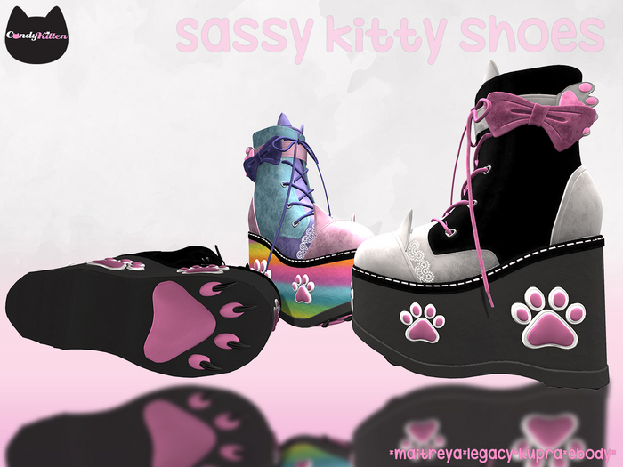 *CK* Sassy kitty shoes